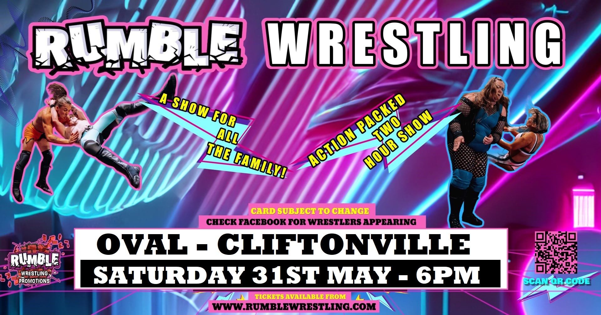 Rumble Wrestling at The Oval Bandstand